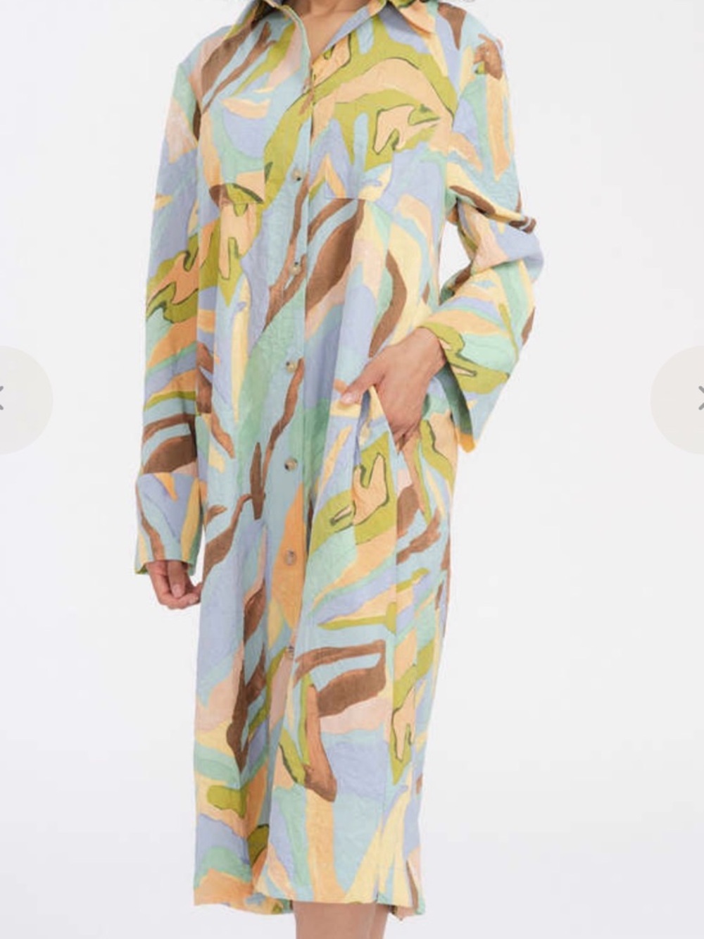 STINE GOYA Anissa Dress - Desert Waves M